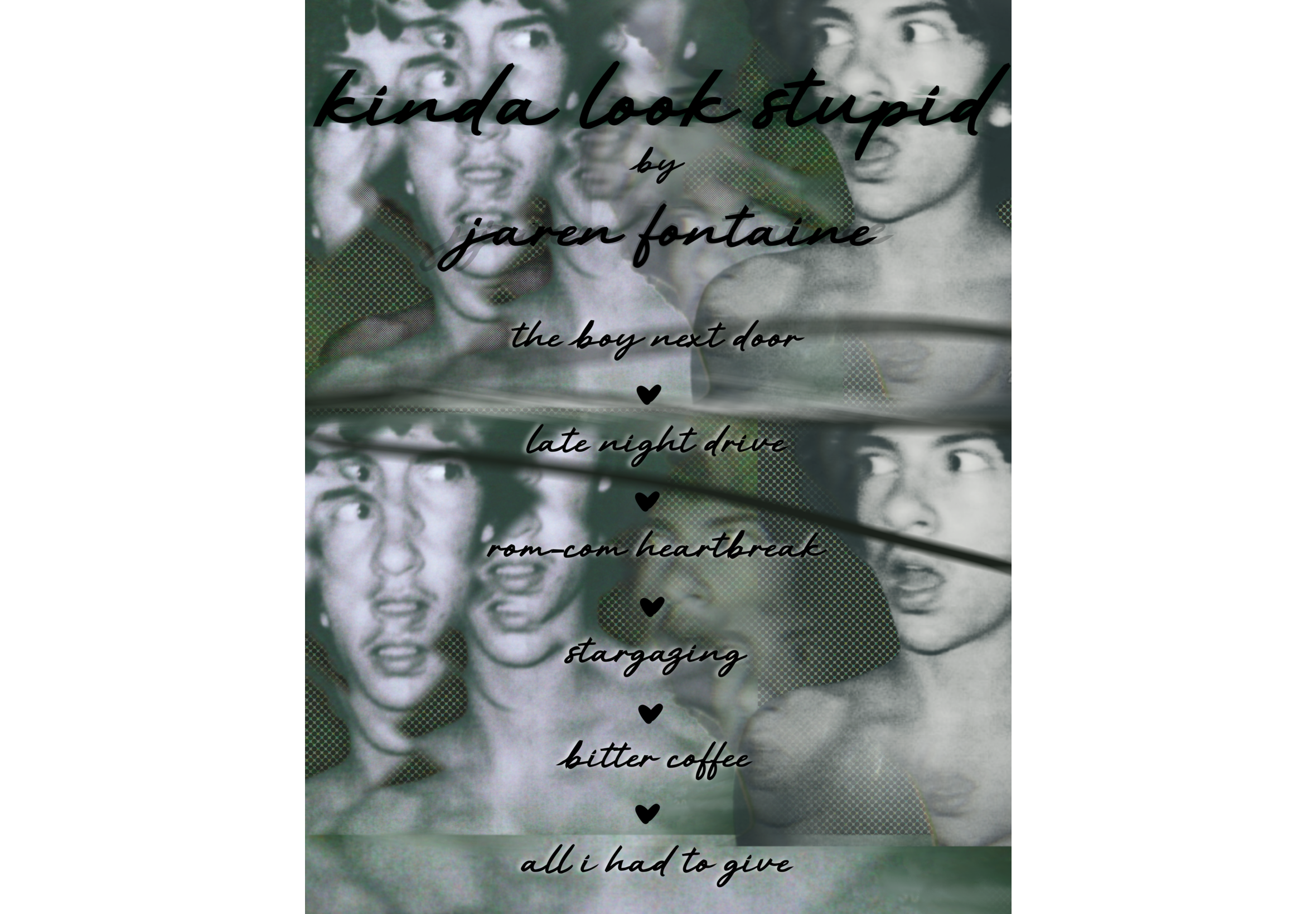 "kinda look stupid" poster